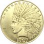 United States Of America 10 Dollars 1907 Liberty Indian Head Eagle Gold Copy Coin