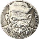 Hobo Nickel 1937-D 3-Legged Buffalo Nickel Coin Copy Type 12 Hobo Nickel 1937-D 3-Legged Buffalo Nickel Coin Copy Type 12