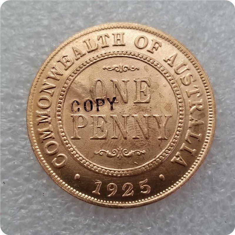 1925 Australian Penny Copy Coin