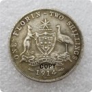 1914-H Australian Florin Copy Coin