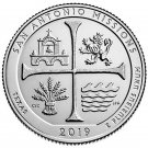 2019 US National Park No.49 Texas San Antonio Missions Quarter Dollar Commemorative Copy Coin 2019 US National Park No.49 Texas San Antonio Missions Quarter Dollar Commemorative Copy Coin