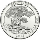 2013 US Nevada Great Basin National Park Quarter Dollar Commemorative Copy Coin