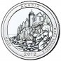 2012 US Maine Acadia National Park Quarter Dollar Commemorative Copy Coin