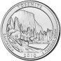 2010 US California Yosemite National Park Quarter Dollar Commemorative Copy Coin