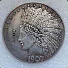 1907 United States 10 Dollars Indian Head Eagle Copy Coin 1907 United States 10 Dollars Indian Head Eagle Copy Coin