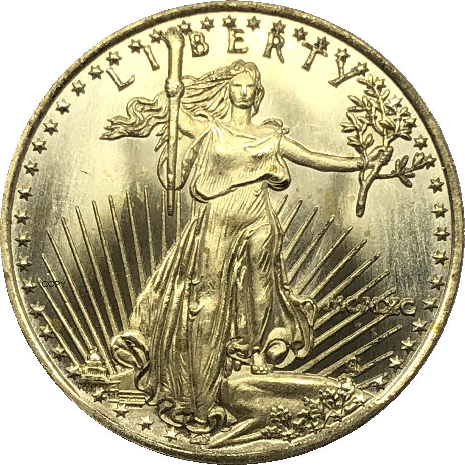 1990 United States 25 Dollar America Eagle Gold Copy Coin