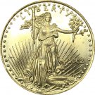 2002 United States 25 Dollar America Eagle Gold Copy Coin 2002 United States 25 Dollar America Eagle Gold Copy Coin