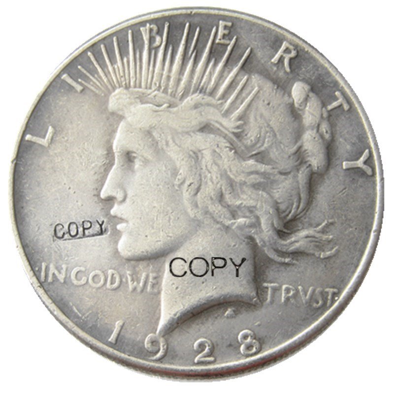 US 1928 Peace Dollar Copy Coins