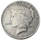 US 1928 Peace Dollar Copy Coins