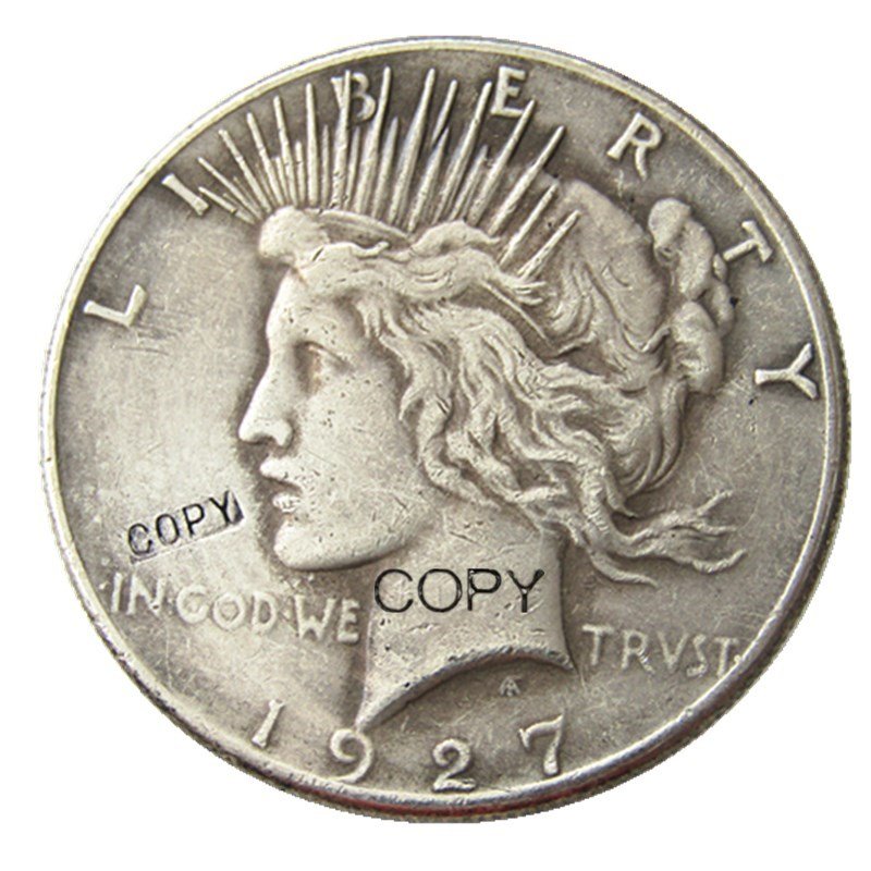 US 1927 Peace Dollar Copy Coins