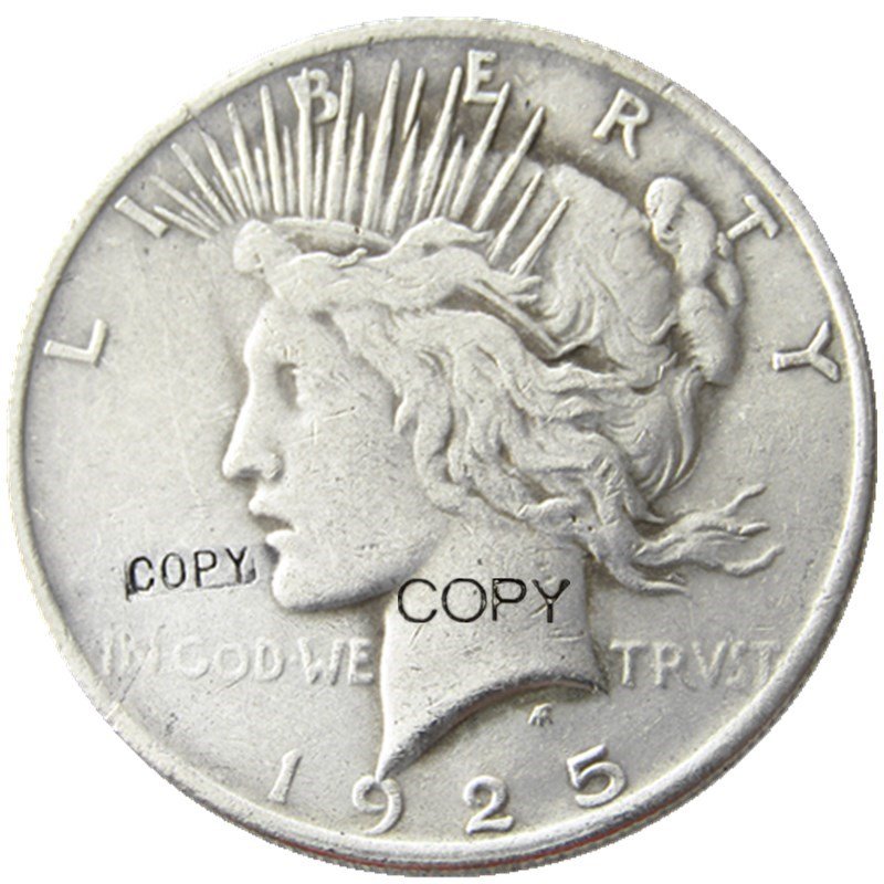 US 1925 Peace Dollar Copy Coins