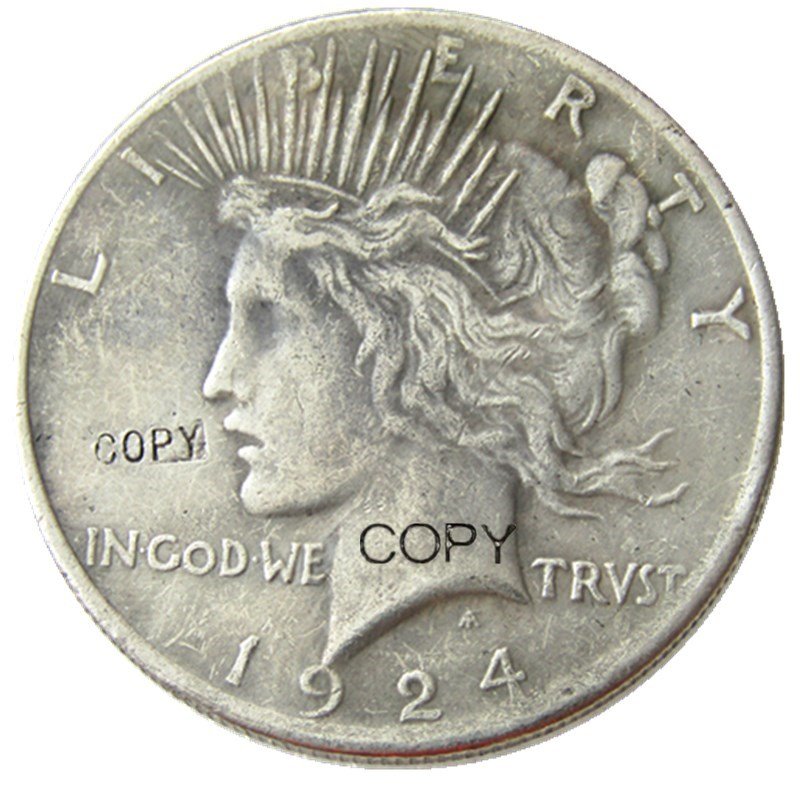 US 1924 Peace Dollar Copy Coins