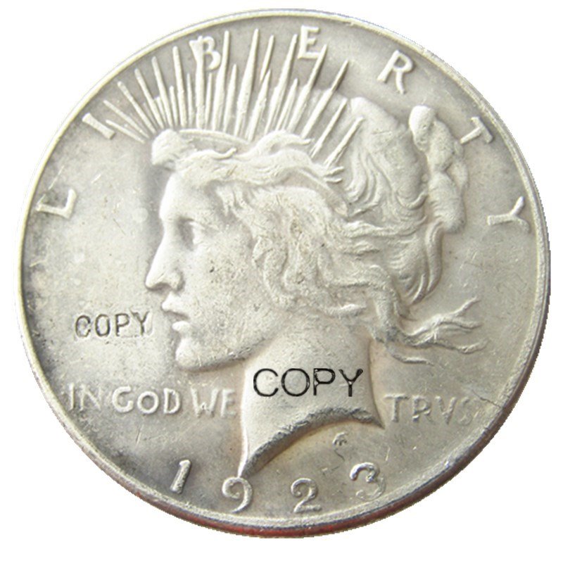 US 1923 Peace Dollar Copy Coins