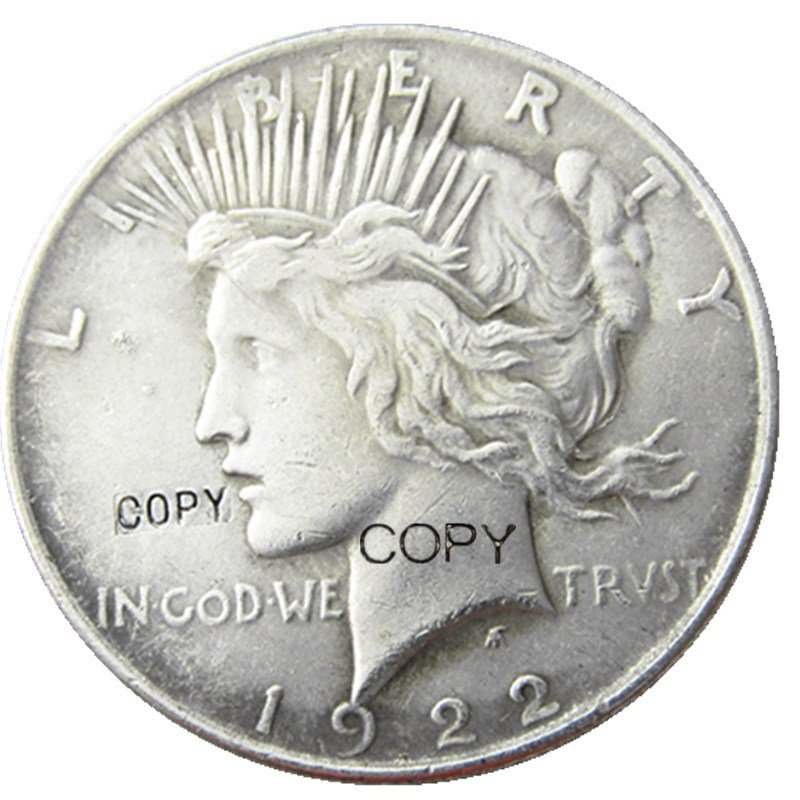 US 1922 Peace Dollar Copy Coins