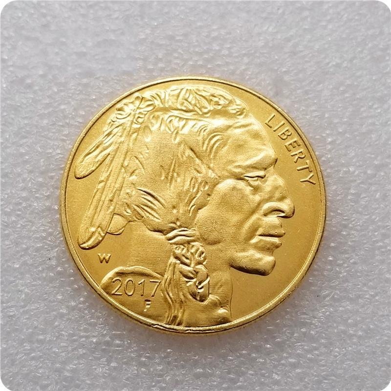US 2017-W Liberty Buffalo $50 Fifty Dollar Copy Coins