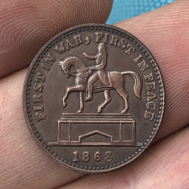 US 1863 Civil War Union For Ever Copy Coins