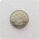 US 1868 Shield Nickel 5 Cents Copy Coins US 1868 Shield Nickel 5 Cents Copy Coins