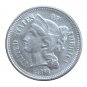 US 1868 Three Cent Nickel 3 Cents Copy Coins