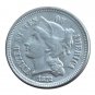 US 1872 Three Cent Nickel 3 Cents Copy Coins
