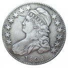 US 1808 Capped Bust 50C Half Dollar Copy Coins US 1808 Capped Bust 50C Half Dollar Copy Coins