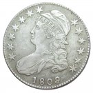 US 1809 Capped Bust 50C Half Dollar Copy Coins US 1809 Capped Bust 50C Half Dollar Copy Coins