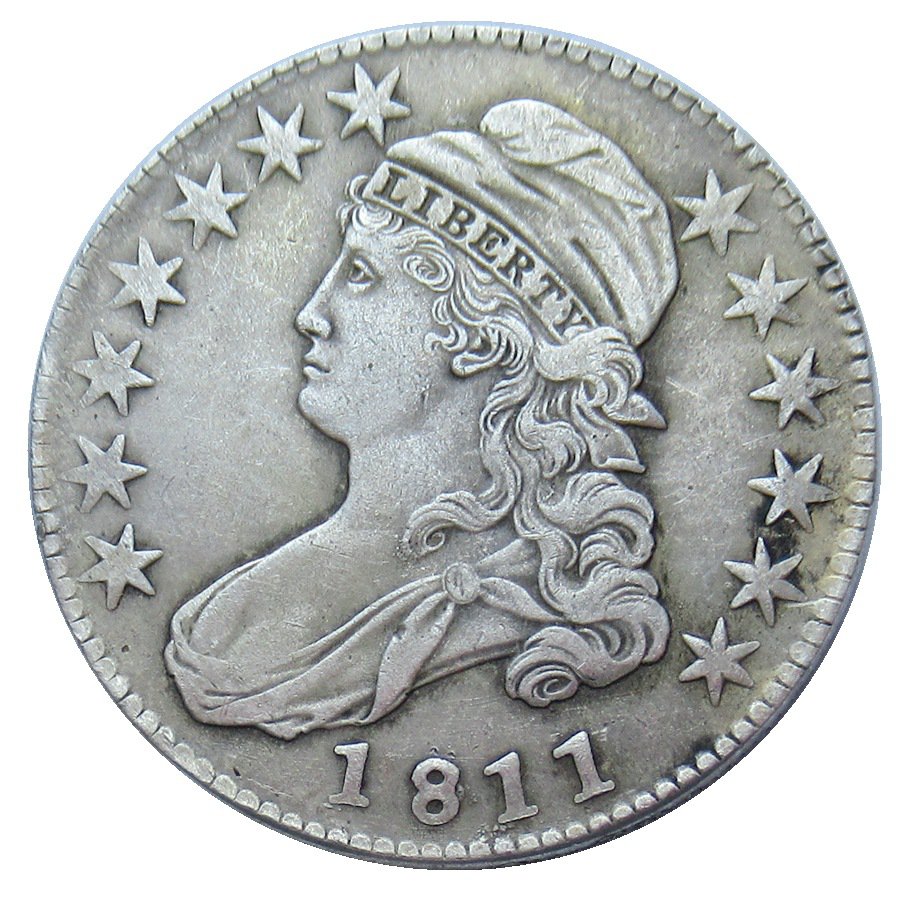 US 1811 Capped Bust 50C Half Dollar Copy Coins