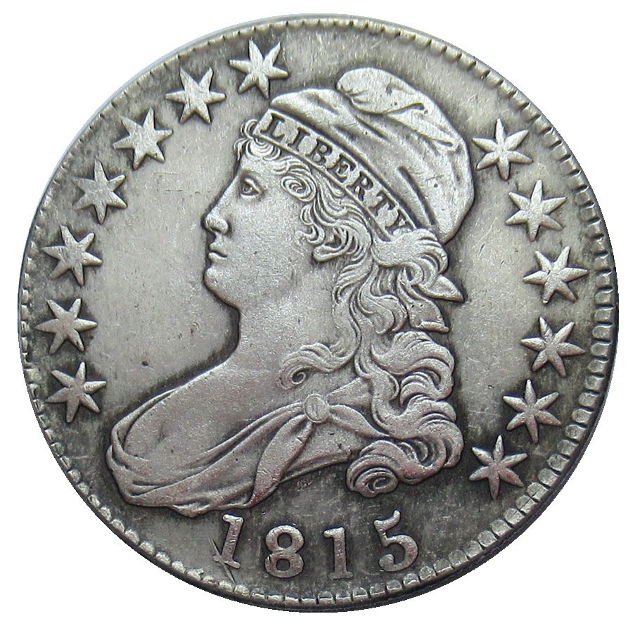 US 1815 Capped Bust 50C Half Dollar Copy Coins