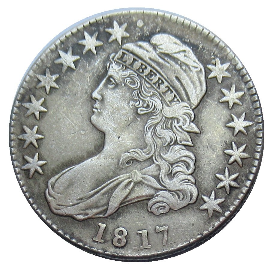 US 1817 Capped Bust 50C Half Dollar Copy Coins