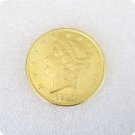 US 1885-CC Liberty Double Eagle $20 Twenty Dollars Copy Coins