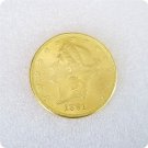 US 1891-CC Liberty Double Eagle $20 Twenty Dollars Copy Coins US 1891-CC Liberty Double Eagle $20 Twenty Dollars Copy Coins
