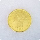 US 1893-CC Liberty Double Eagle $20 Twenty Dollars Copy Coins
