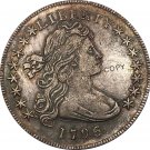 United States Of America Coin 1796 Liberty Draped Bust One Dollar Small Eagle Copy Coins United States Of America Coin 1796 Liberty Draped Bust One Dollar Small Eagle Copy Coins