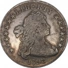 United States Of America Coin 1798 Liberty Draped Bust One Dollar Heraldic Eagle Copy Coins United States Of America Coin 1798 Liberty Draped Bust One Dollar Heraldic Eagle Copy Coins