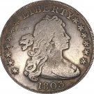 United States Of America Coin 1803 Liberty Draped Bust One Dollar Heraldic Eagle Copy Coins United States Of America Coin 1803 Liberty Draped Bust One Dollar Heraldic Eagle Copy Coins