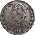 1829 United States 50 Cents ½ Dollar Liberty Eagle Capped Bust Half Dollar Copy Coins