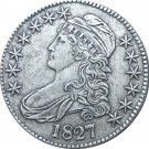 1827 United States 50 Cents ½ Dollar Liberty Eagle Capped Bust Half Dollar Copy Coins 1827 United States 50 Cents ½ Dollar Liberty Eagle Capped Bust Half Dollar Copy Coins
