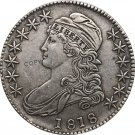 1818 United States 50 Cents ½ Dollar Liberty Eagle Capped Bust Half Dollar Copy Coins 1818 United States 50 Cents ½ Dollar Liberty Eagle Capped Bust Half Dollar Copy Coins