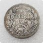 1894 Chile 1 Peso Copy Coin