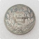 1903 Chile 1 Peso Copy Coin 1903 Chile 1 Peso Copy Coin