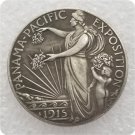 1915-S Panama Commemorative Half Dollar Silver Plated Copy Coin