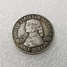 1921 2*4 Missouri Commemorative Half Dollar Silver Plated Copy Coin 1921 2*4 Missouri Commemorative Half Dollar Silver Plated Copy Coin