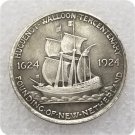 US Coin 1924 Huguenot-Walloon Tercentenary Half Dollar Copy Coins