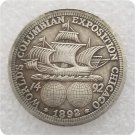 US Coin 1892 Columbian Commemorative Half Dollar Copy Coin