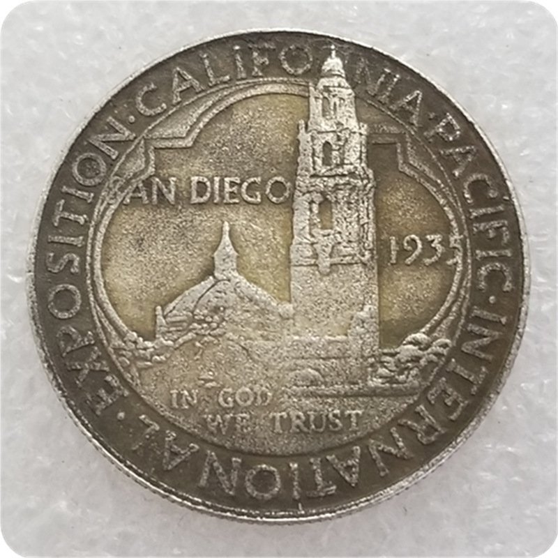US Coin 1935 San Diego Commemorative Half Dollar Copy Coin
