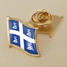 1Pcs Martinique Flag Waving Brooches Lapel Pins