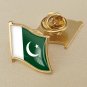 1Pcs Pakistan Flag Waving Brooches Lapel Pins