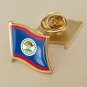 1Pcs Belize Flag Waving Brooches Lapel Pins