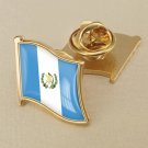 1Pcs Guatemala Flag Waving Brooches Lapel Pins
