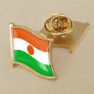 1Pcs Niger Flag Waving Brooches Lapel Pins