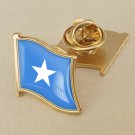 1Pcs Somalia Flag Waving Brooches Lapel Pins